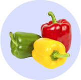 Paprika un cukini